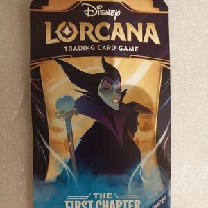 Disney Lorcana Card Pack with Blue and Purple Design